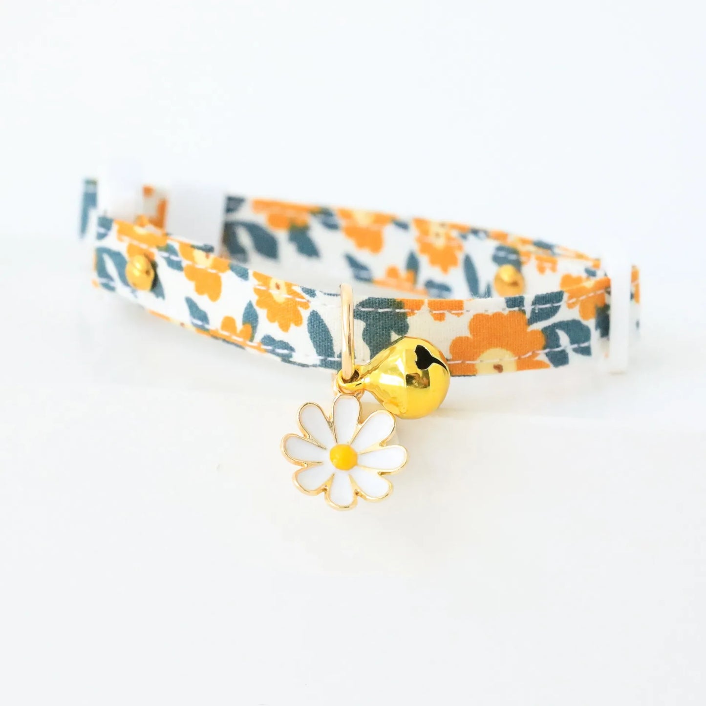 Daisy Safety Collar with Bell for Cats and Small Dogs