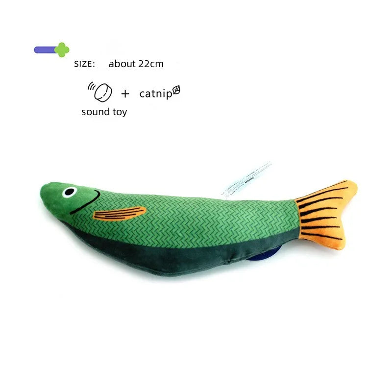 Catnip Plush Fish That Delights and Entertains Your Cat