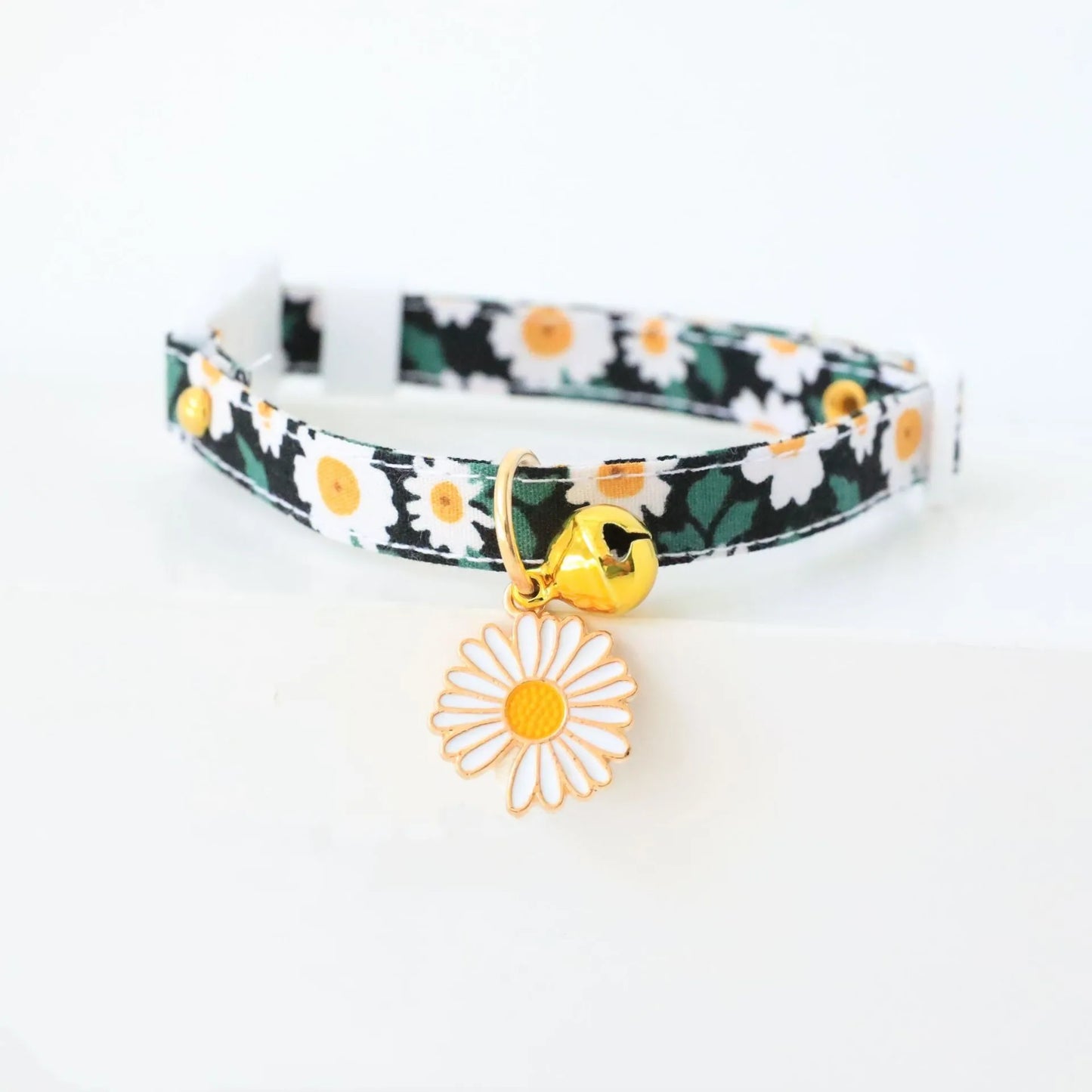 Daisy Safety Collar with Bell for Cats and Small Dogs