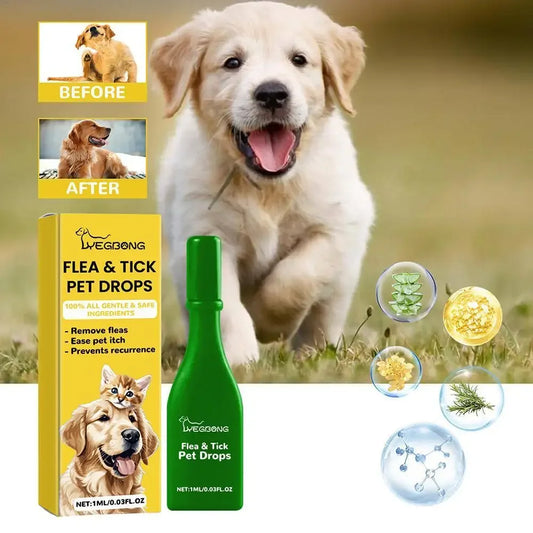 Anti-Flea & Tick Drops: Relief and Protection for Your Pet